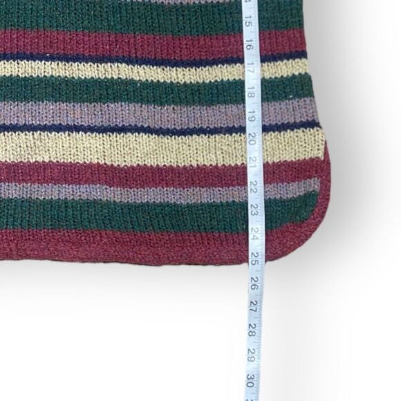 Monrose Unisex Vintage Wool Striped Sweater Size 44 XL - Picture 8 of 8